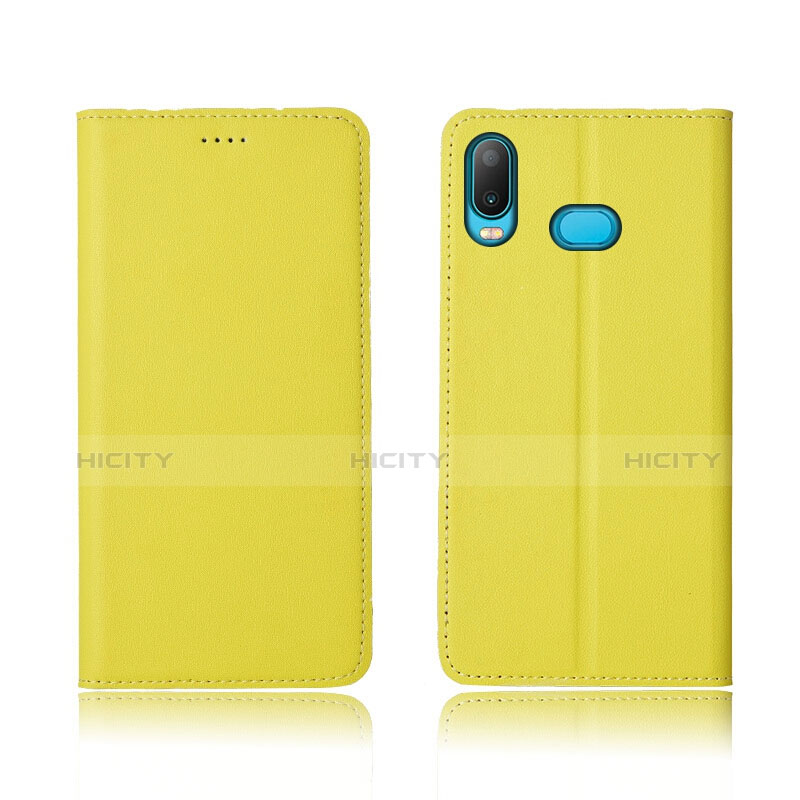 Funda de Cuero Cartera con Soporte Carcasa para Samsung Galaxy A6s