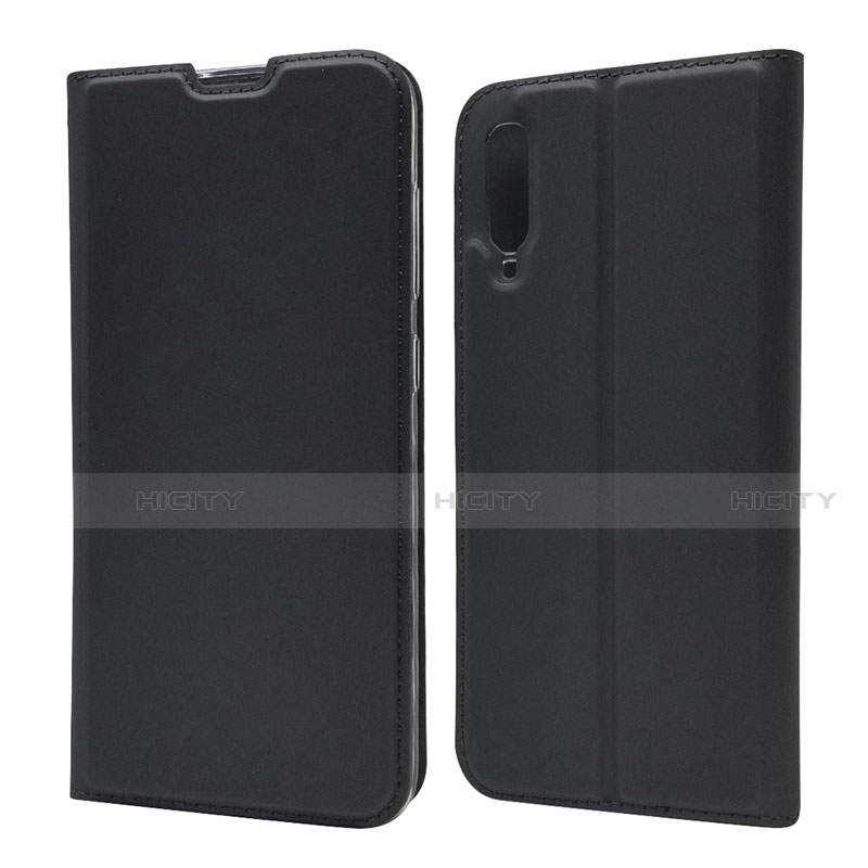 Funda de Cuero Cartera con Soporte Carcasa para Samsung Galaxy A70 Negro