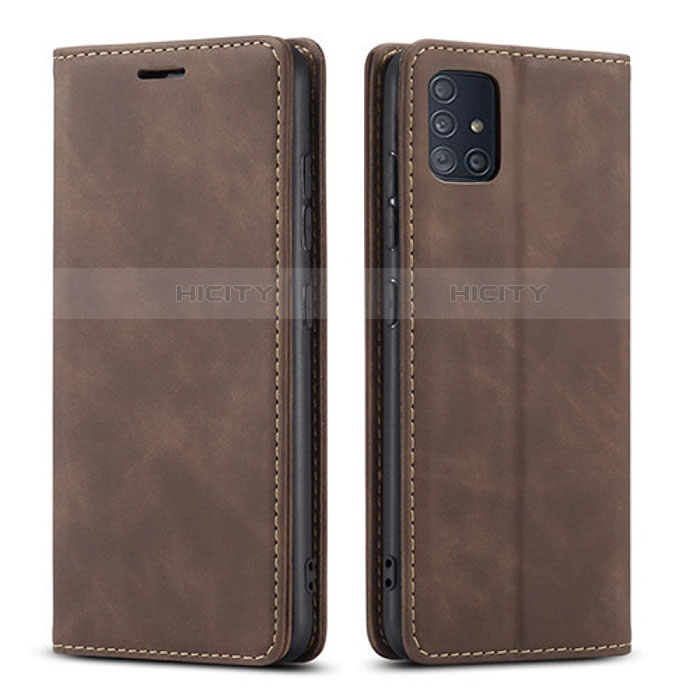 Funda de Cuero Cartera con Soporte Carcasa para Samsung Galaxy A71 5G