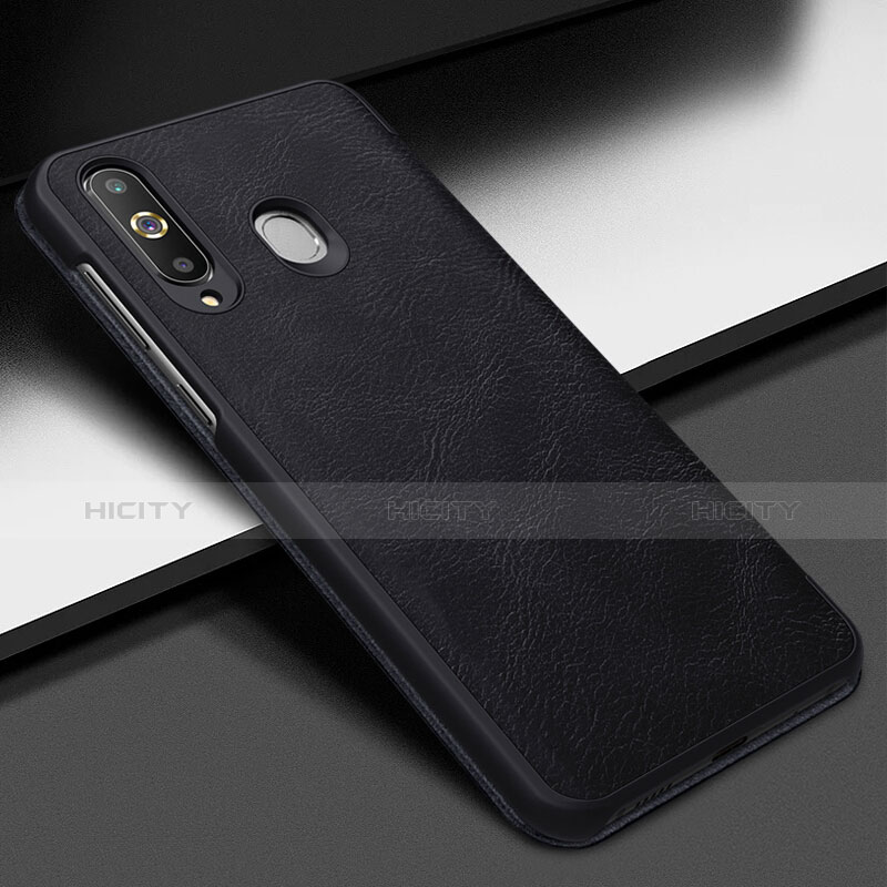 Funda de Cuero Cartera con Soporte Carcasa para Samsung Galaxy A8s SM-G8870 Negro