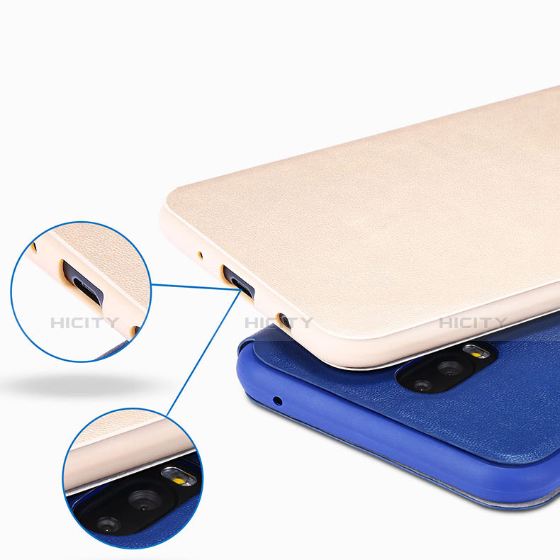 Funda de Cuero Cartera con Soporte Carcasa para Samsung Galaxy J7 Plus