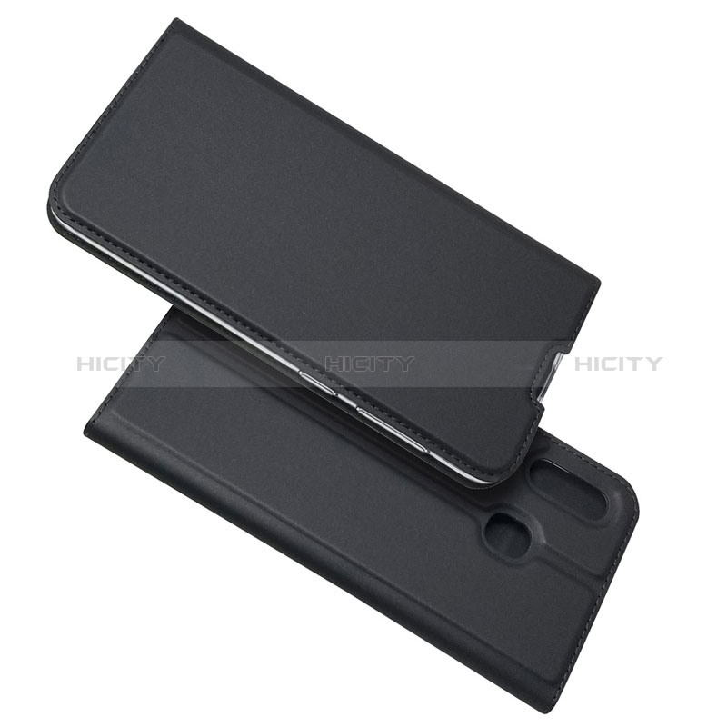 Funda de Cuero Cartera con Soporte Carcasa para Samsung Galaxy M10S Negro