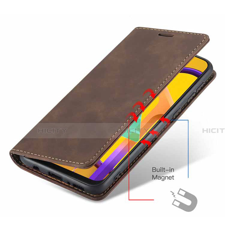 Funda de Cuero Cartera con Soporte Carcasa para Samsung Galaxy M30s