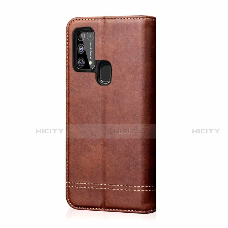 Funda de Cuero Cartera con Soporte Carcasa para Samsung Galaxy M31