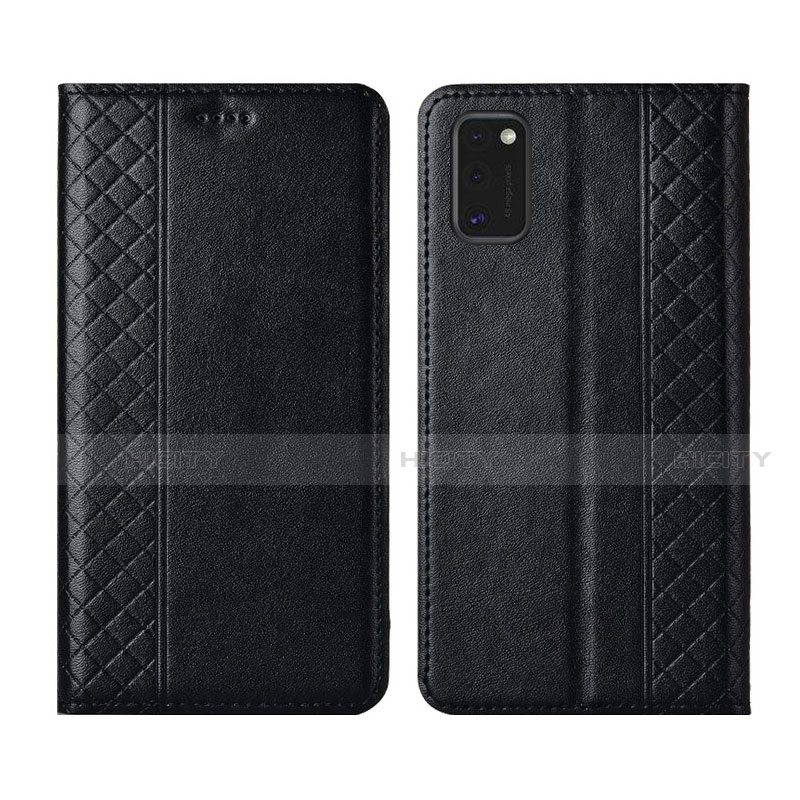 Funda de Cuero Cartera con Soporte Carcasa para Samsung Galaxy M51 Negro