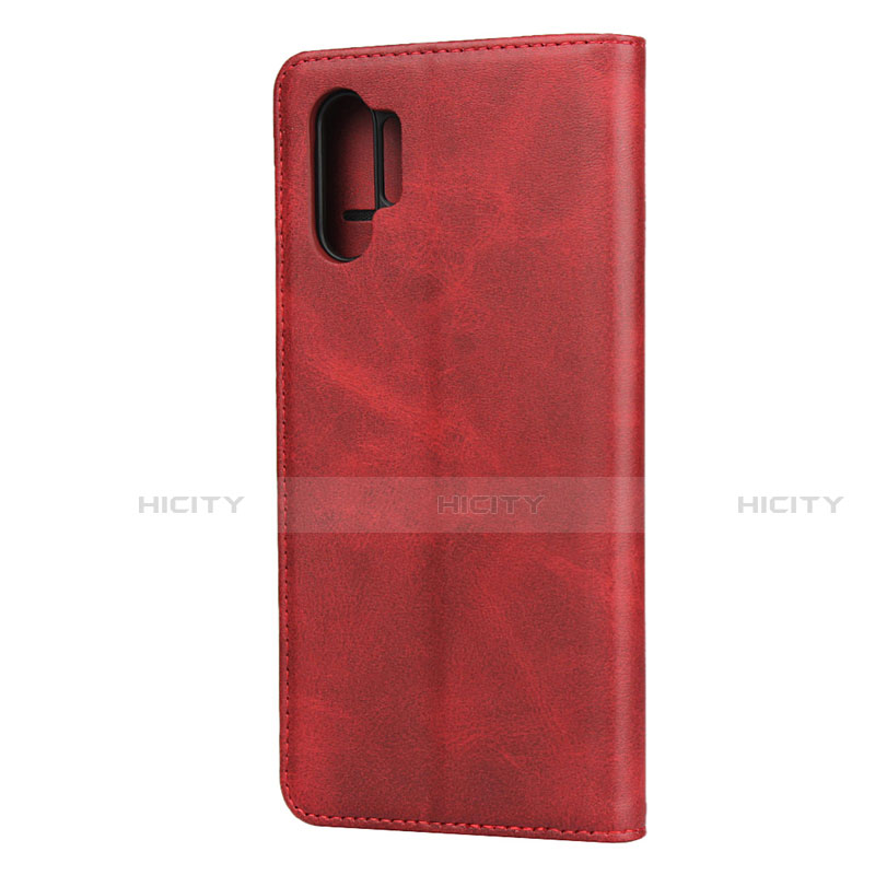 Funda de Cuero Cartera con Soporte Carcasa para Samsung Galaxy Note 10 Plus