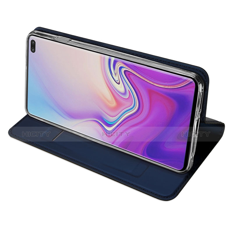 Funda de Cuero Cartera con Soporte Carcasa para Samsung Galaxy S10 Plus