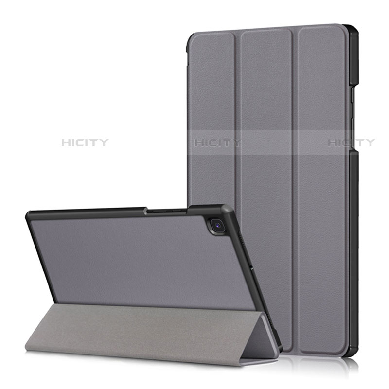 Funda de Cuero Cartera con Soporte Carcasa para Samsung Galaxy Tab A7 Wi-Fi 10.4 SM-T500 Gris