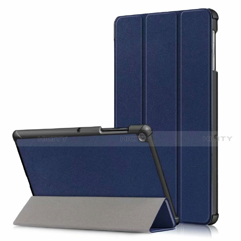 Funda de Cuero Cartera con Soporte Carcasa para Samsung Galaxy Tab S5e Wi-Fi 10.5 SM-T720 Azul