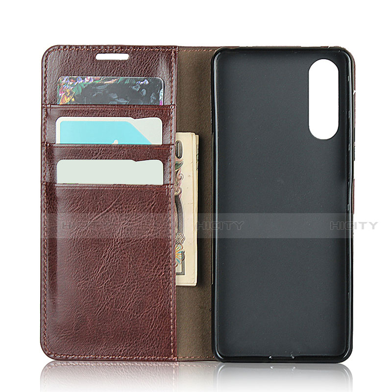 Funda de Cuero Cartera con Soporte Carcasa para Sony Xperia 10 II