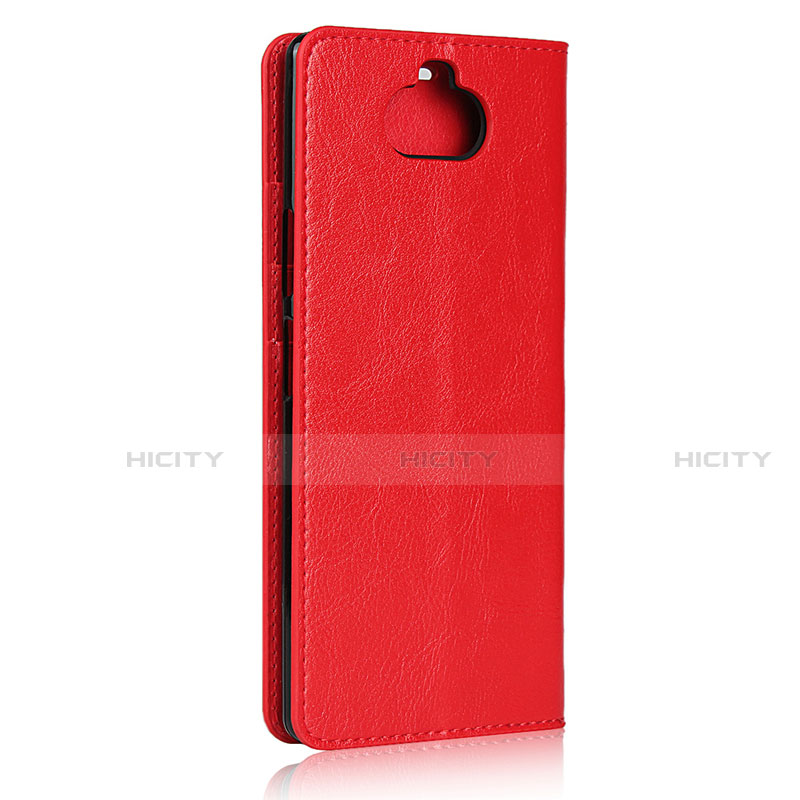 Funda de Cuero Cartera con Soporte Carcasa para Sony Xperia 8 Lite