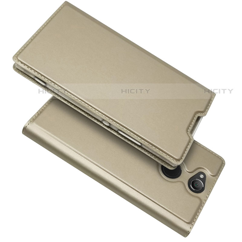 Funda de Cuero Cartera con Soporte Carcasa para Sony Xperia XA2