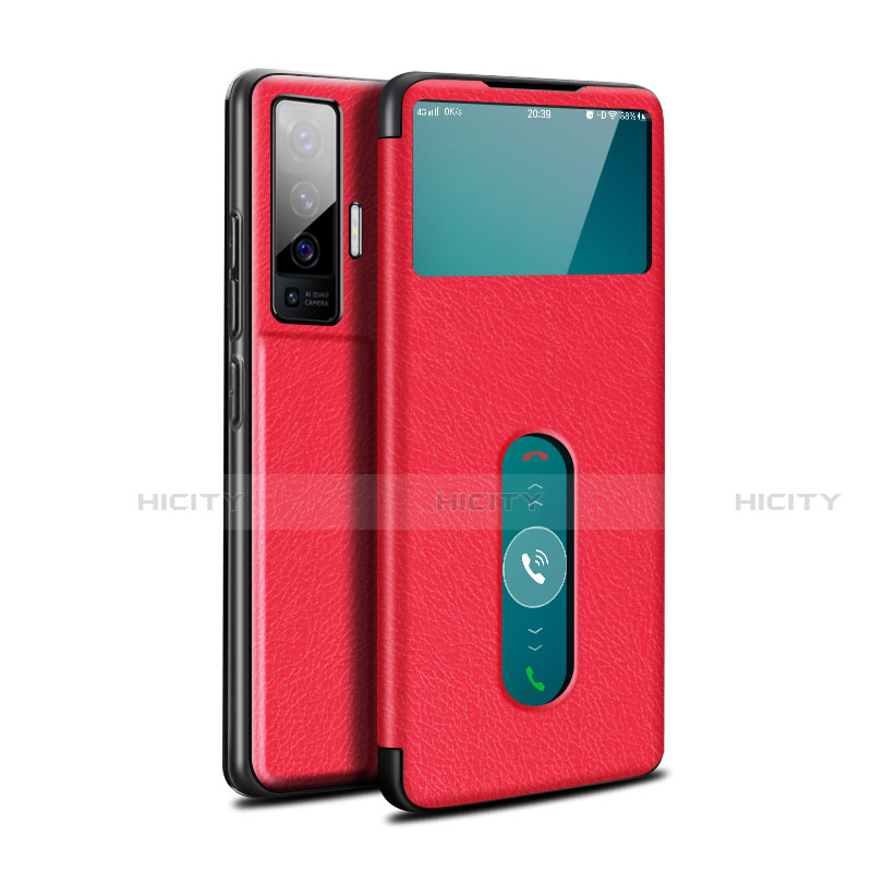 Funda de Cuero Cartera con Soporte Carcasa para Vivo X50 5G