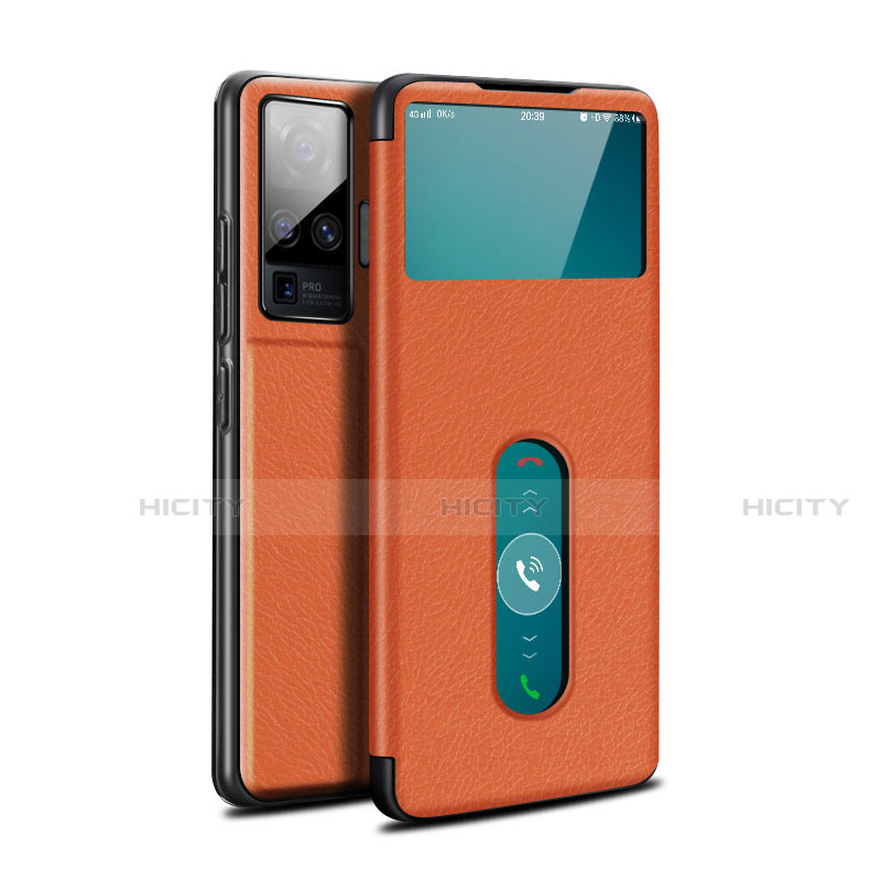 Funda de Cuero Cartera con Soporte Carcasa para Vivo X50 Pro 5G