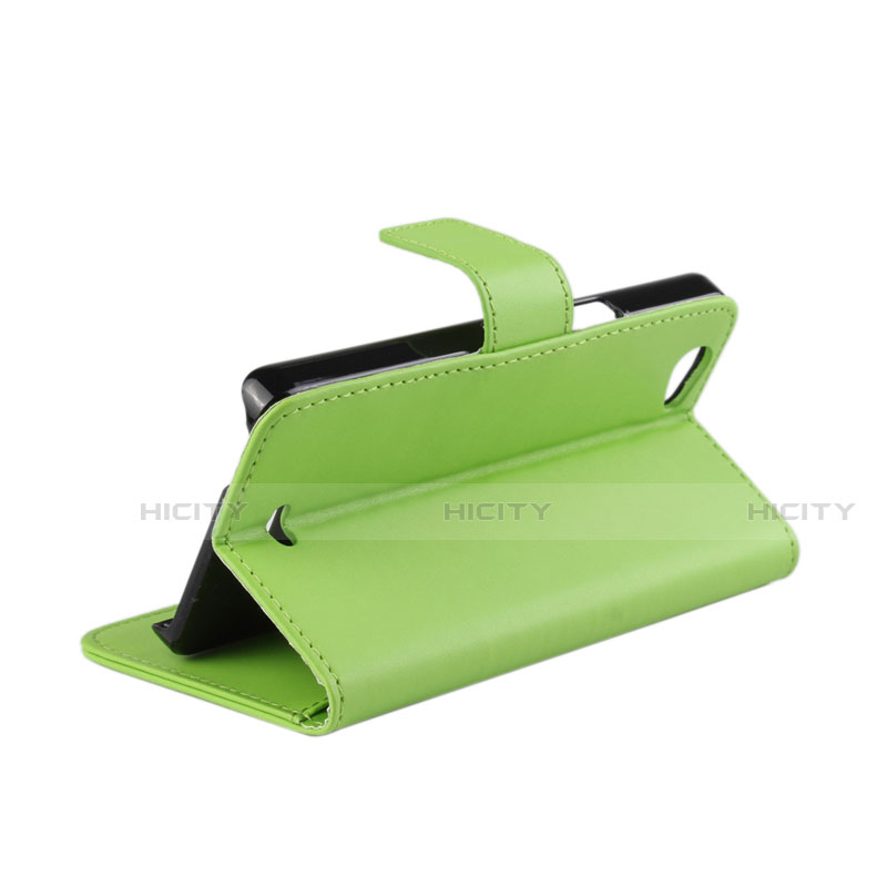 Funda de Cuero Cartera con Soporte Carcasa para Wiko Highway Signs