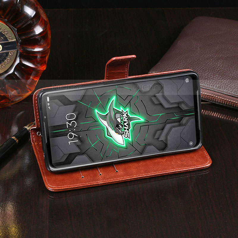 Funda de Cuero Cartera con Soporte Carcasa para Xiaomi Black Shark 3 Pro