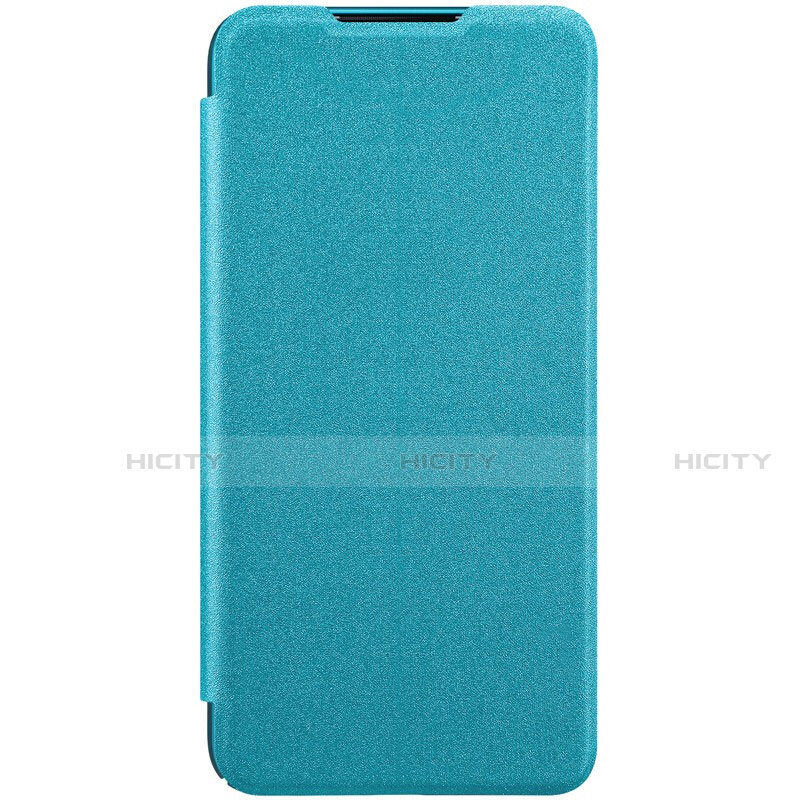 Funda de Cuero Cartera con Soporte Carcasa para Xiaomi Mi A3 Azul Cielo