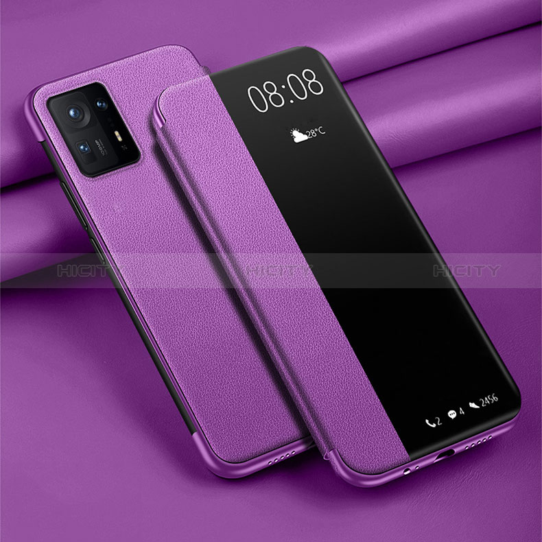 Funda de Cuero Cartera con Soporte Carcasa para Xiaomi Mi Mix 4 5G