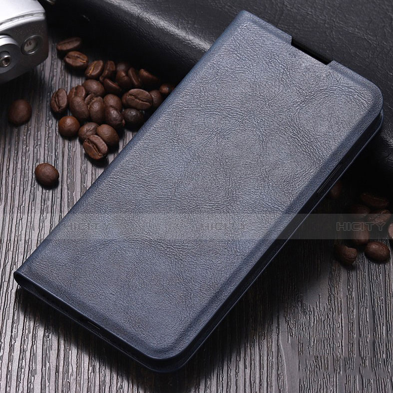 Funda de Cuero Cartera con Soporte Carcasa para Xiaomi Mi Note 10 Azul