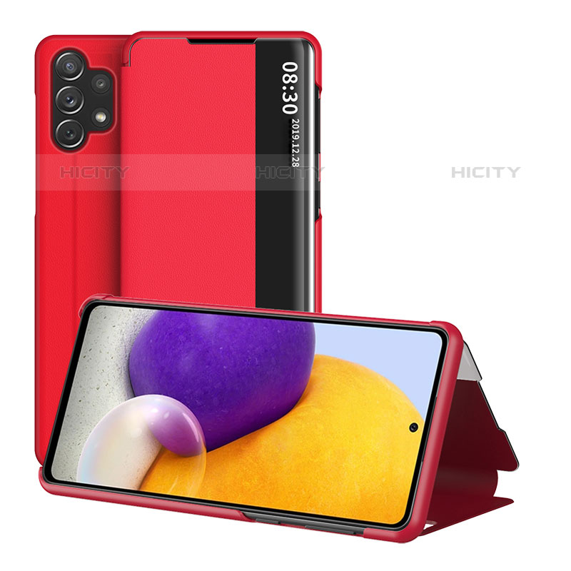 Funda de Cuero Cartera con Soporte Carcasa QH1 para Samsung Galaxy M32 5G