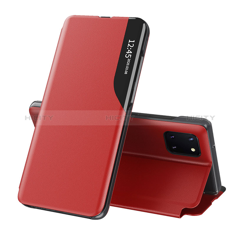 Funda de Cuero Cartera con Soporte Carcasa QH1 para Samsung Galaxy Note 10 Lite