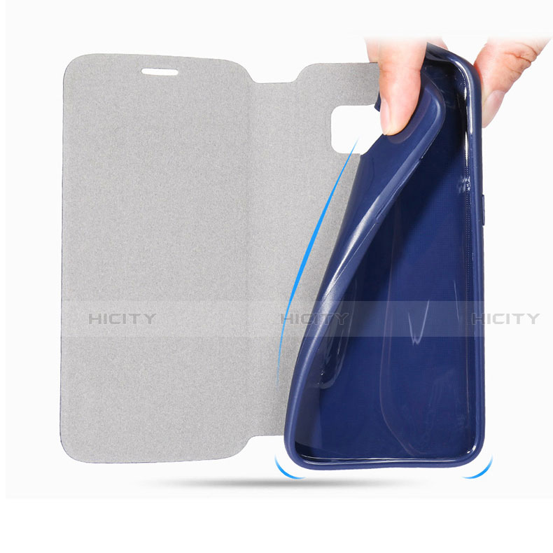 Funda de Cuero Cartera con Soporte Carcasa S01 para Samsung Galaxy S7 G930F G930FD