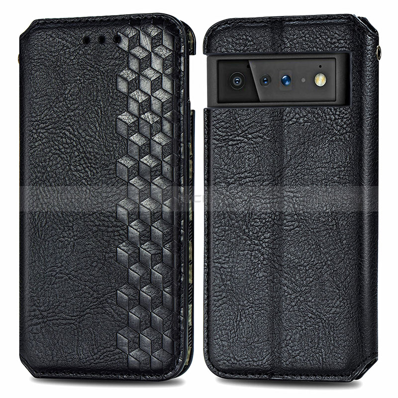 Funda de Cuero Cartera con Soporte Carcasa S01D para Huawei Honor