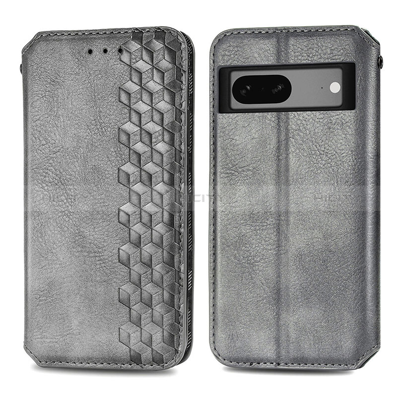 Funda de Cuero Cartera con Soporte Carcasa S01D para Google Pixel 7 5G