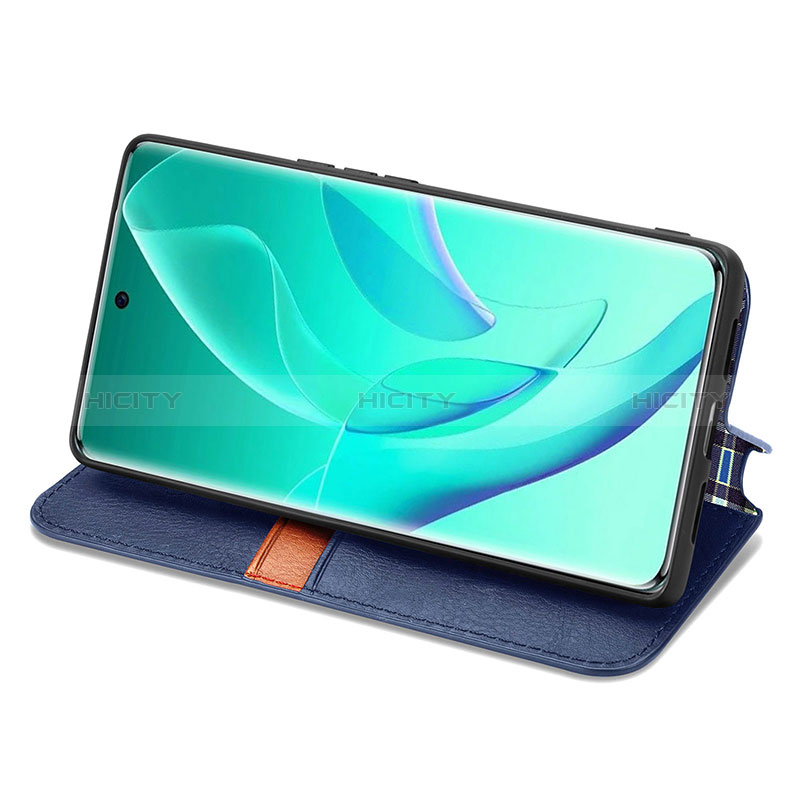 Funda de Cuero Cartera con Soporte Carcasa S01D para Huawei Honor 60 Pro 5G