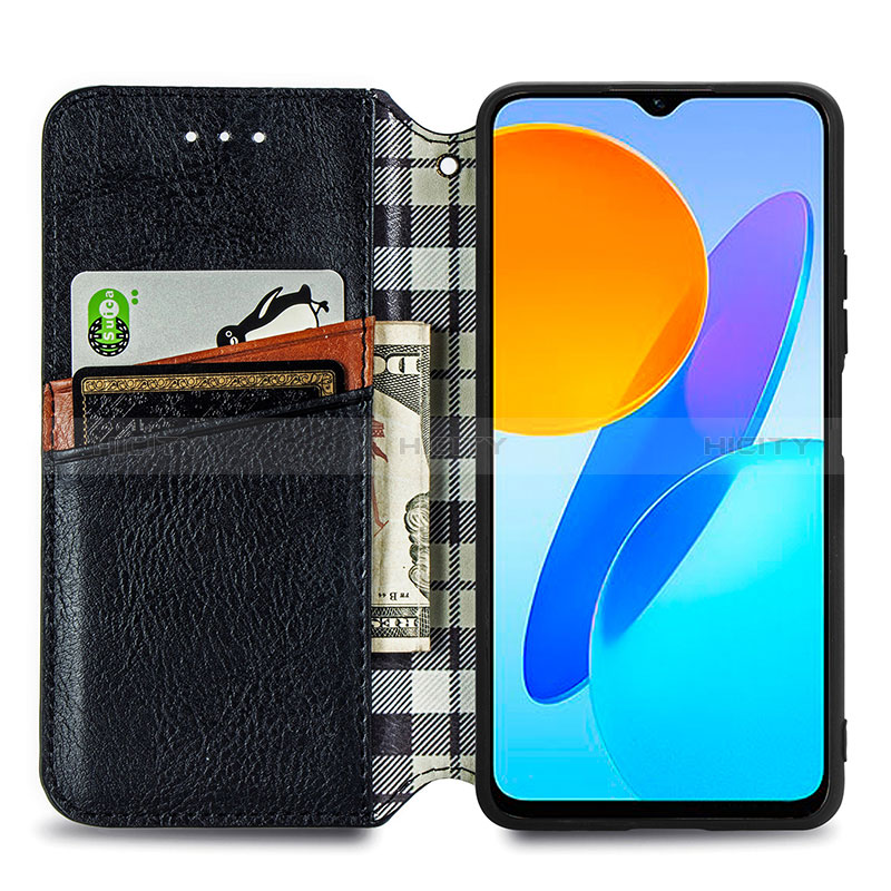 Funda de Cuero Cartera con Soporte Carcasa S01D para Huawei Honor 70 Lite 5G