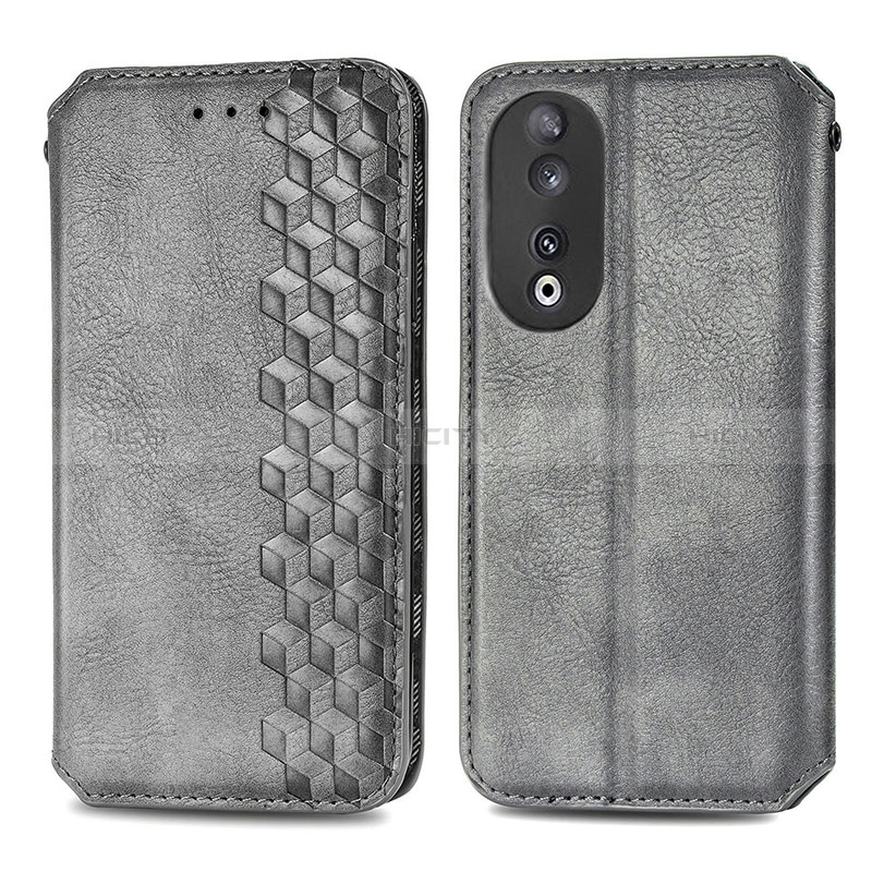 Funda de Cuero Cartera con Soporte Carcasa S01D para Huawei Honor 90 5G