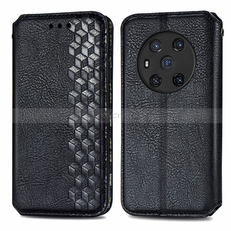 Funda de Cuero Cartera con Soporte Carcasa S01D para Huawei Honor Magic3 5G