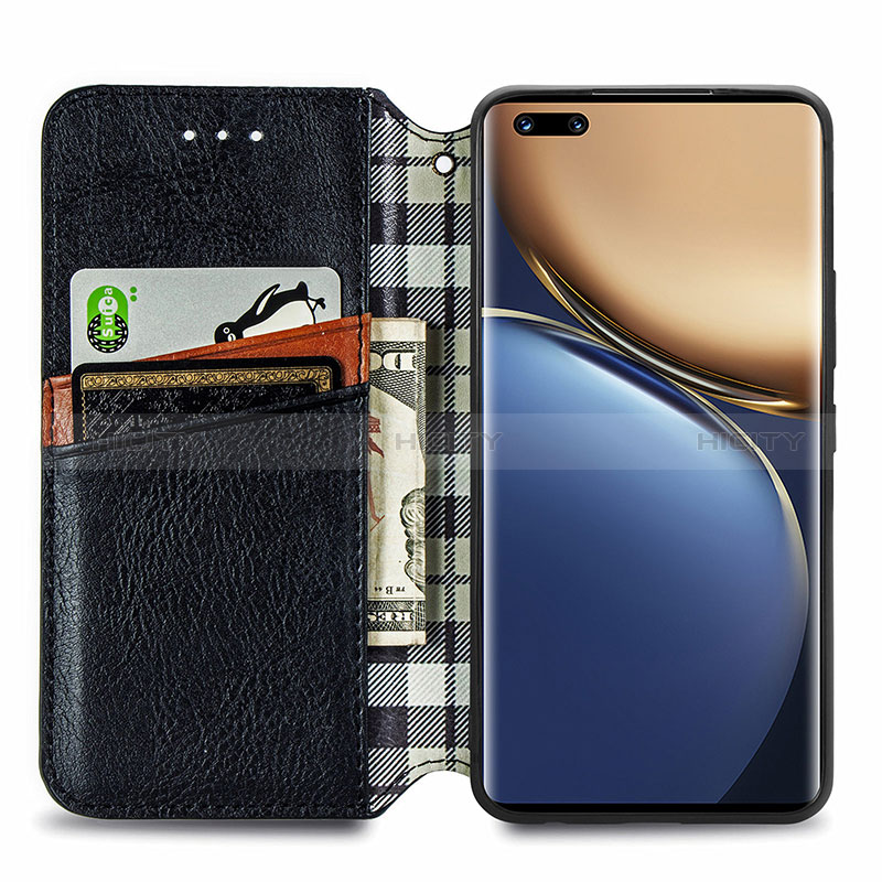 Funda de Cuero Cartera con Soporte Carcasa S01D para Huawei Honor Magic3 5G