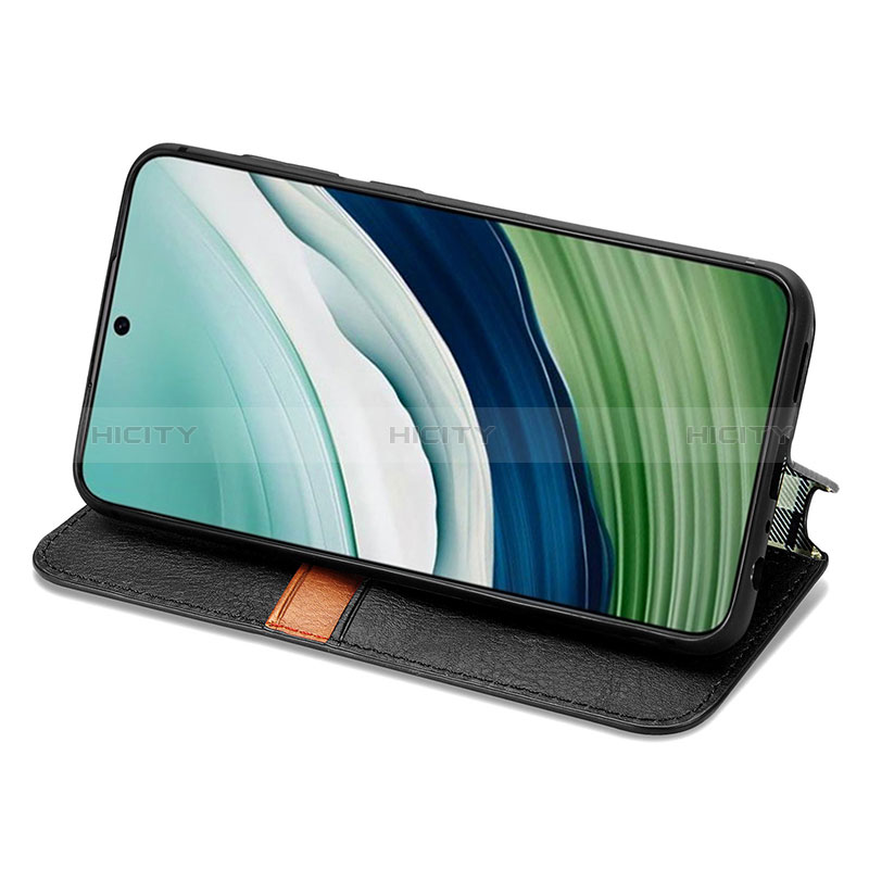 Funda de Cuero Cartera con Soporte Carcasa S01D para Huawei Mate 60