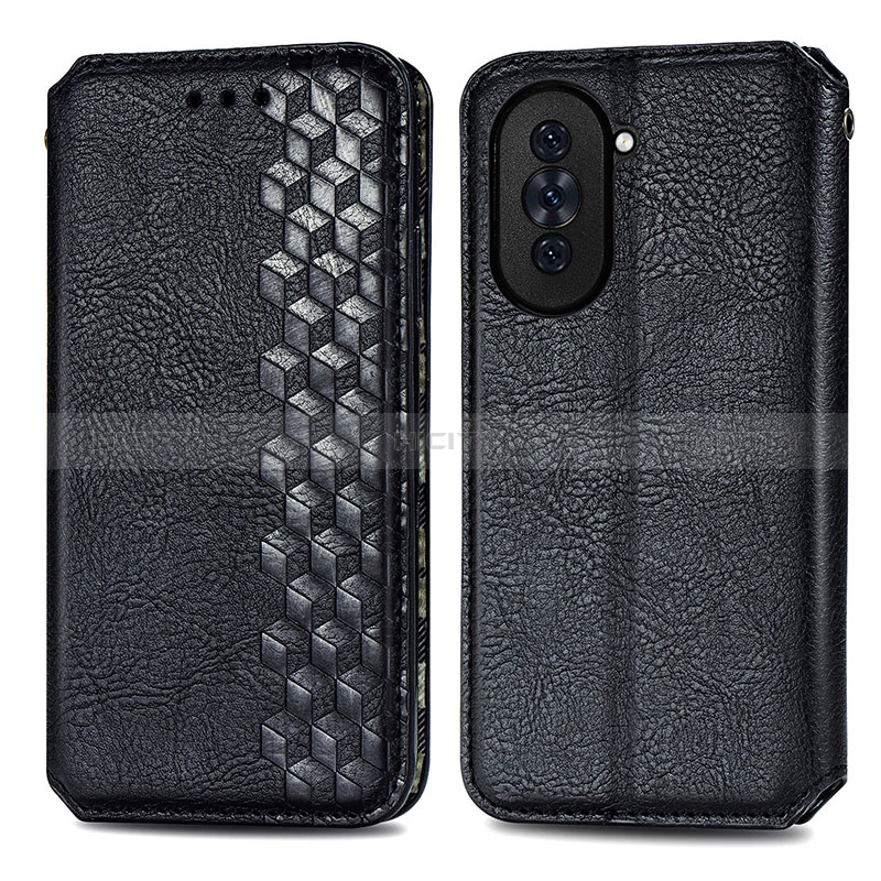 Funda de Cuero Cartera con Soporte Carcasa S01D para Huawei Nova 10