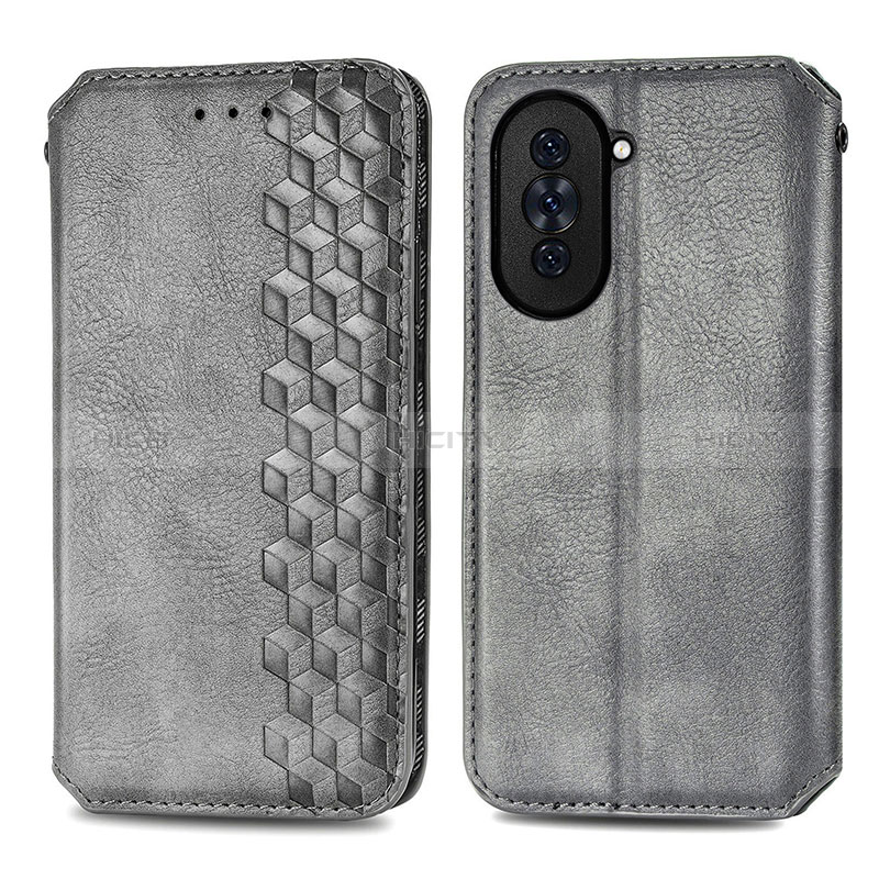 Funda de Cuero Cartera con Soporte Carcasa S01D para Huawei Nova 10 Pro