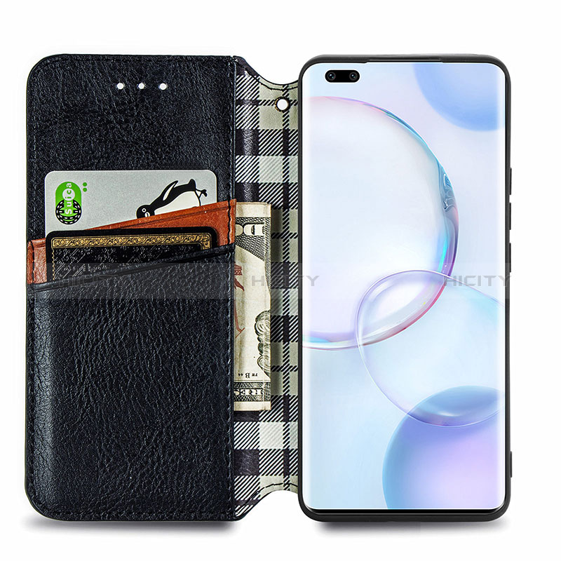 Funda de Cuero Cartera con Soporte Carcasa S01D para Huawei Nova 9 Pro