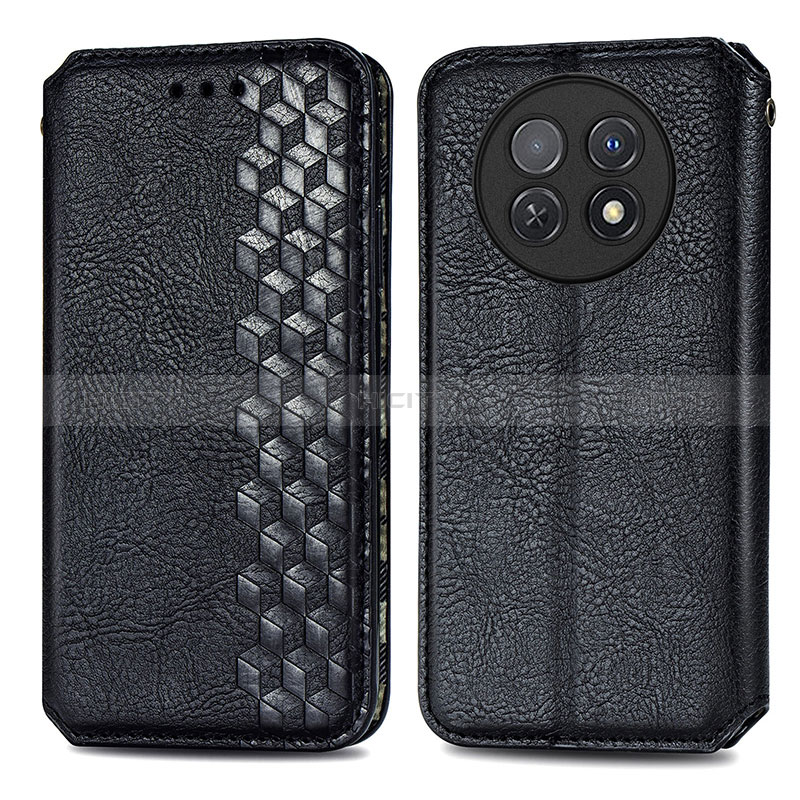 Funda de Cuero Cartera con Soporte Carcasa S01D para Huawei Nova Y91