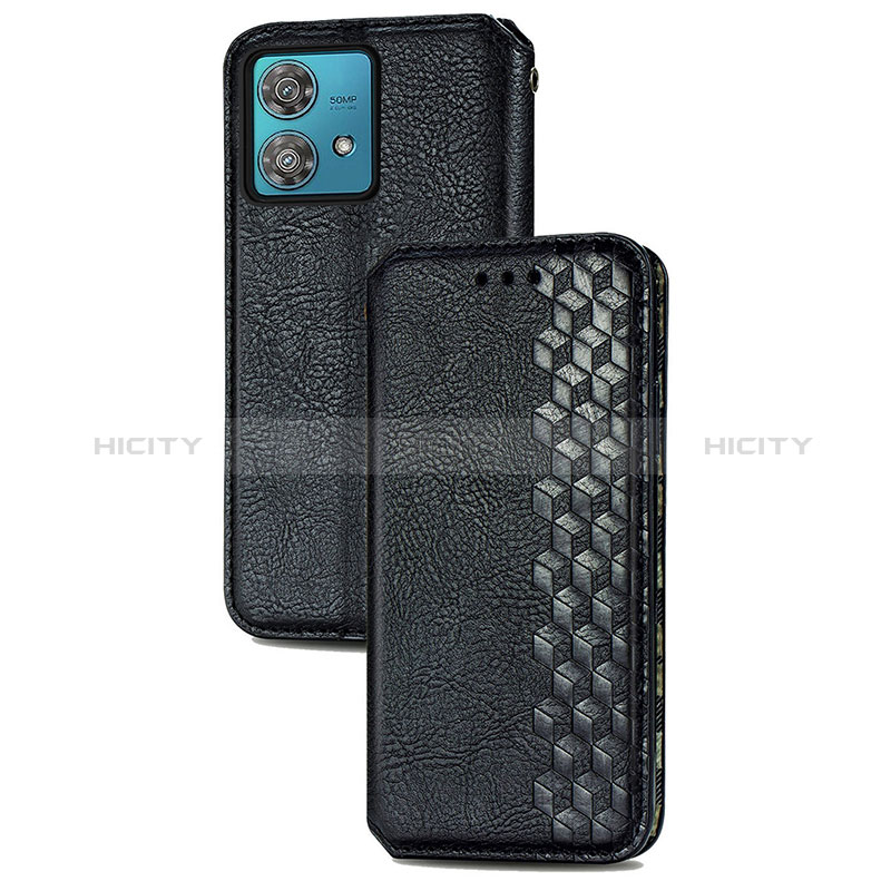 Funda de Cuero Cartera con Soporte Carcasa S01D para Motorola Moto Edge 40 Neo 5G