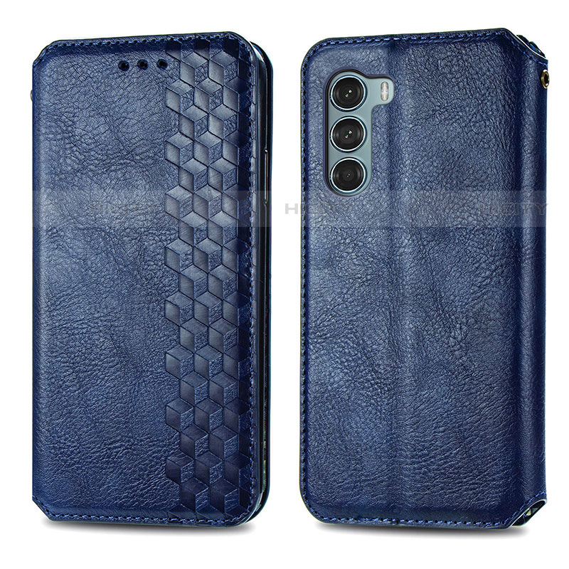 Funda de Cuero Cartera con Soporte Carcasa S01D para Motorola Moto Edge S30 5G