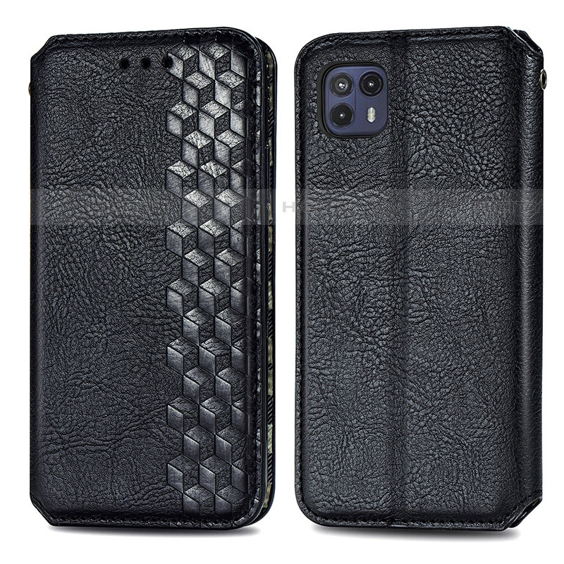 Funda de Cuero Cartera con Soporte Carcasa S01D para Motorola Moto G50 5G