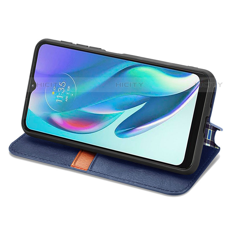 Funda de Cuero Cartera con Soporte Carcasa S01D para Motorola Moto G50 5G