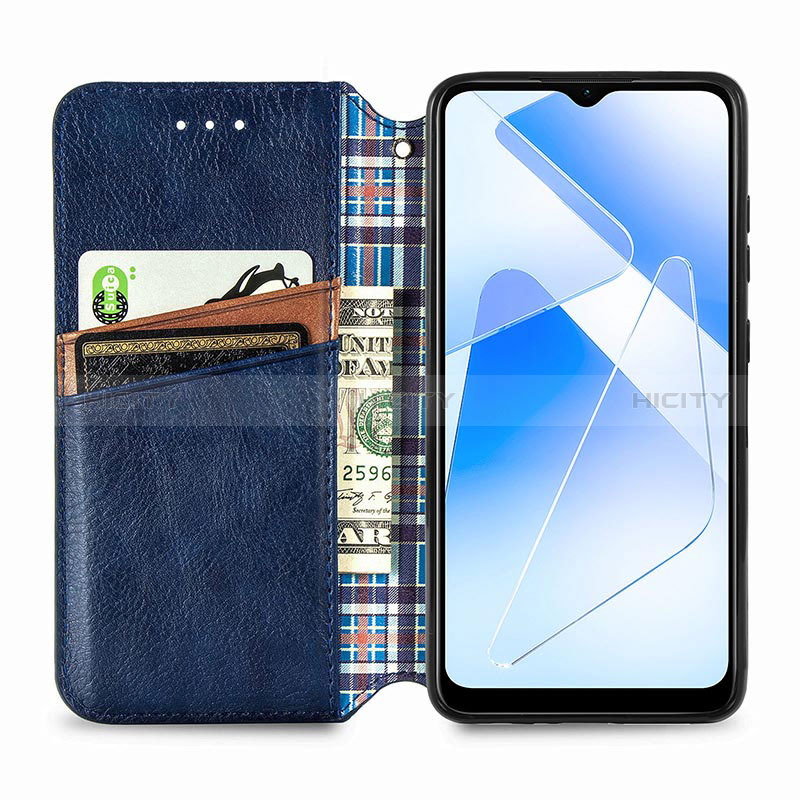 Funda de Cuero Cartera con Soporte Carcasa S01D para Oppo A56 5G