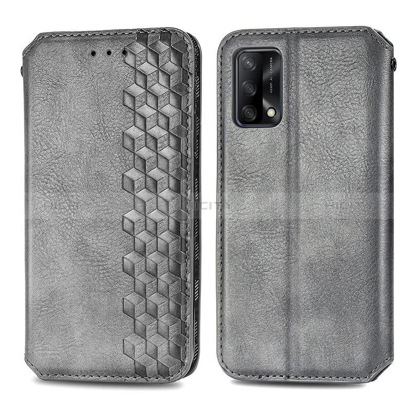 Funda de Cuero Cartera con Soporte Carcasa S01D para Oppo F19s