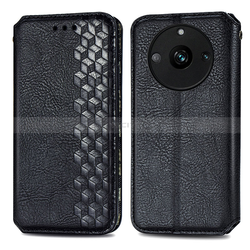 Funda de Cuero Cartera con Soporte Carcasa S01D para Realme 11 Pro 5G