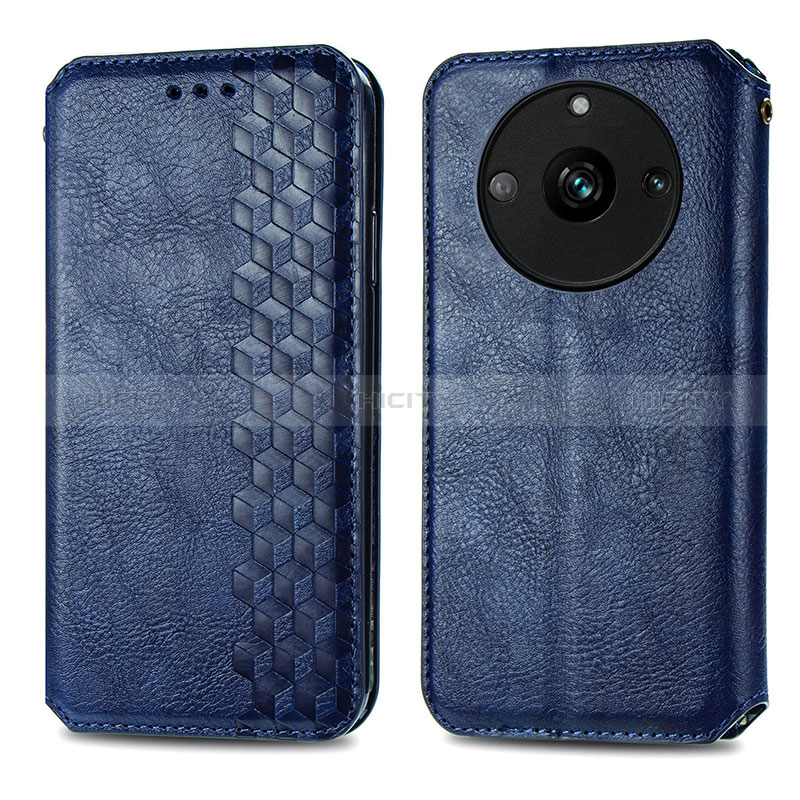 Funda de Cuero Cartera con Soporte Carcasa S01D para Realme 11 Pro 5G