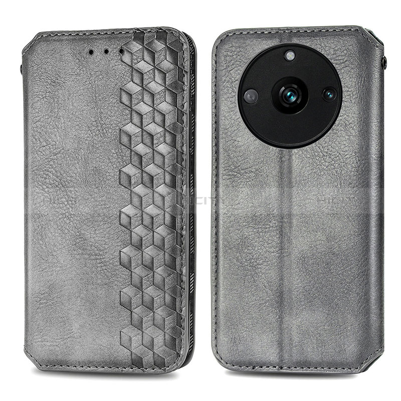 Funda de Cuero Cartera con Soporte Carcasa S01D para Realme 11 Pro+ Plus 5G