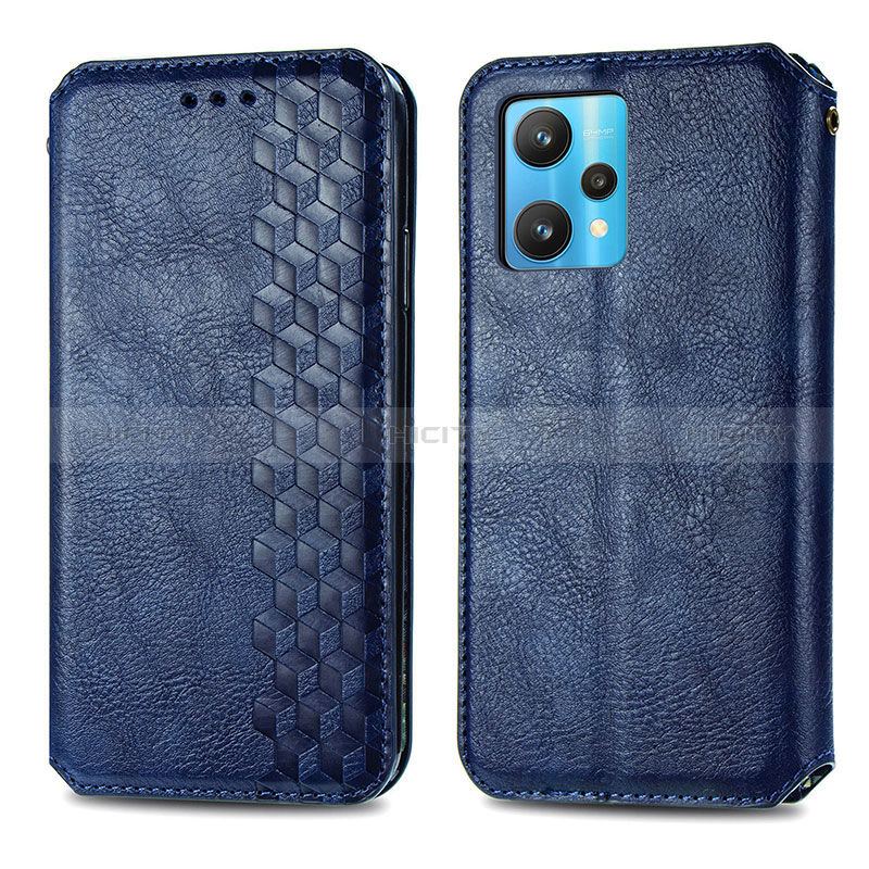 Funda de Cuero Cartera con Soporte Carcasa S01D para Realme 9 Pro 5G