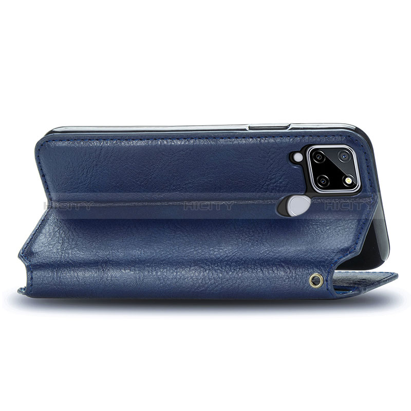 Funda de Cuero Cartera con Soporte Carcasa S01D para Realme C25