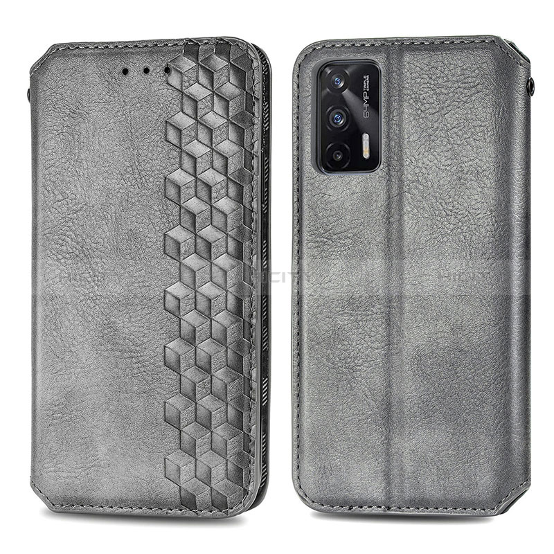 Funda de Cuero Cartera con Soporte Carcasa S01D para Realme GT 5G